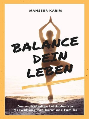 cover image of Balance dein leben